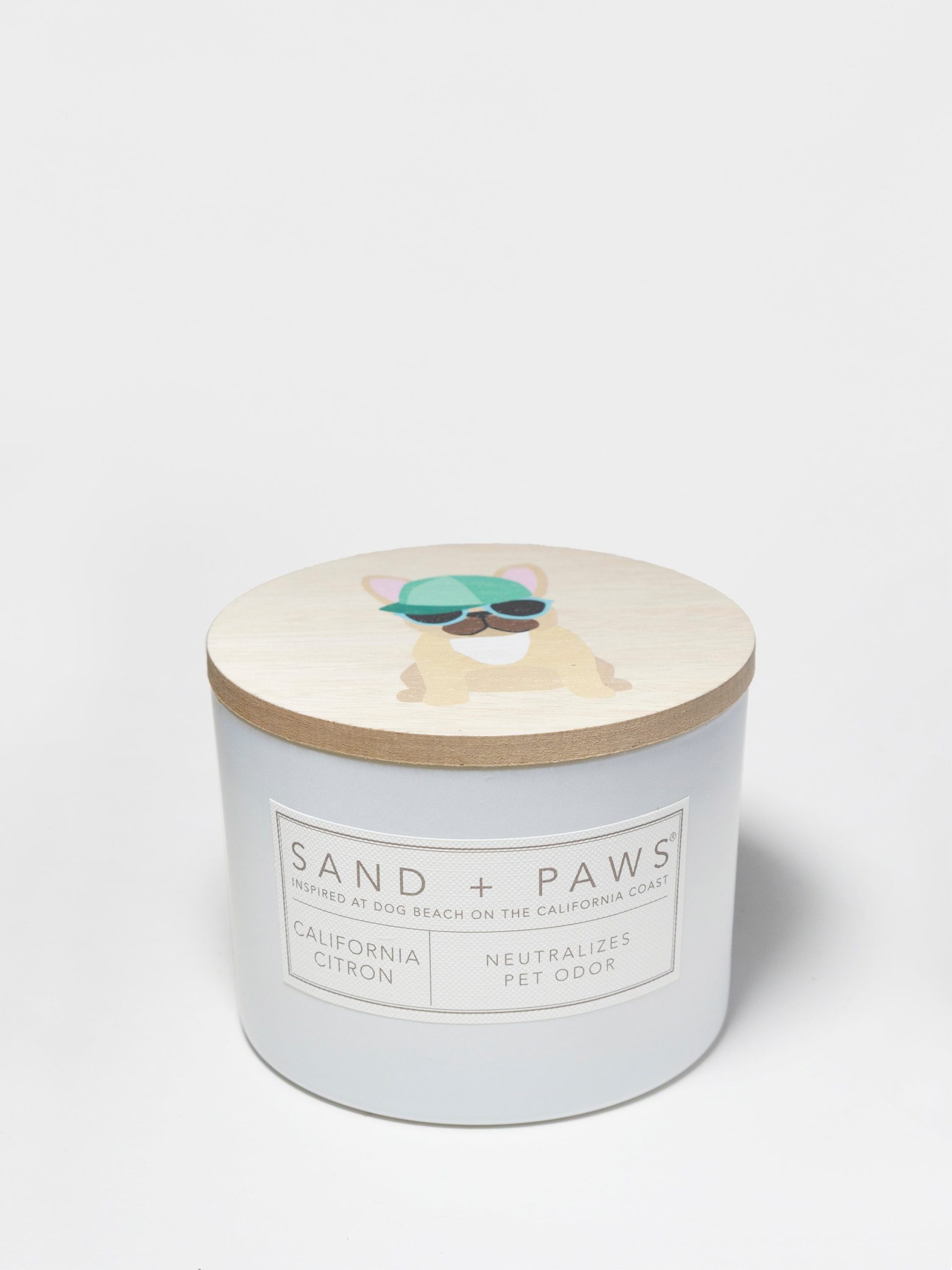 Sand Fog Sand + Paws California Citron 12 oz scented candle