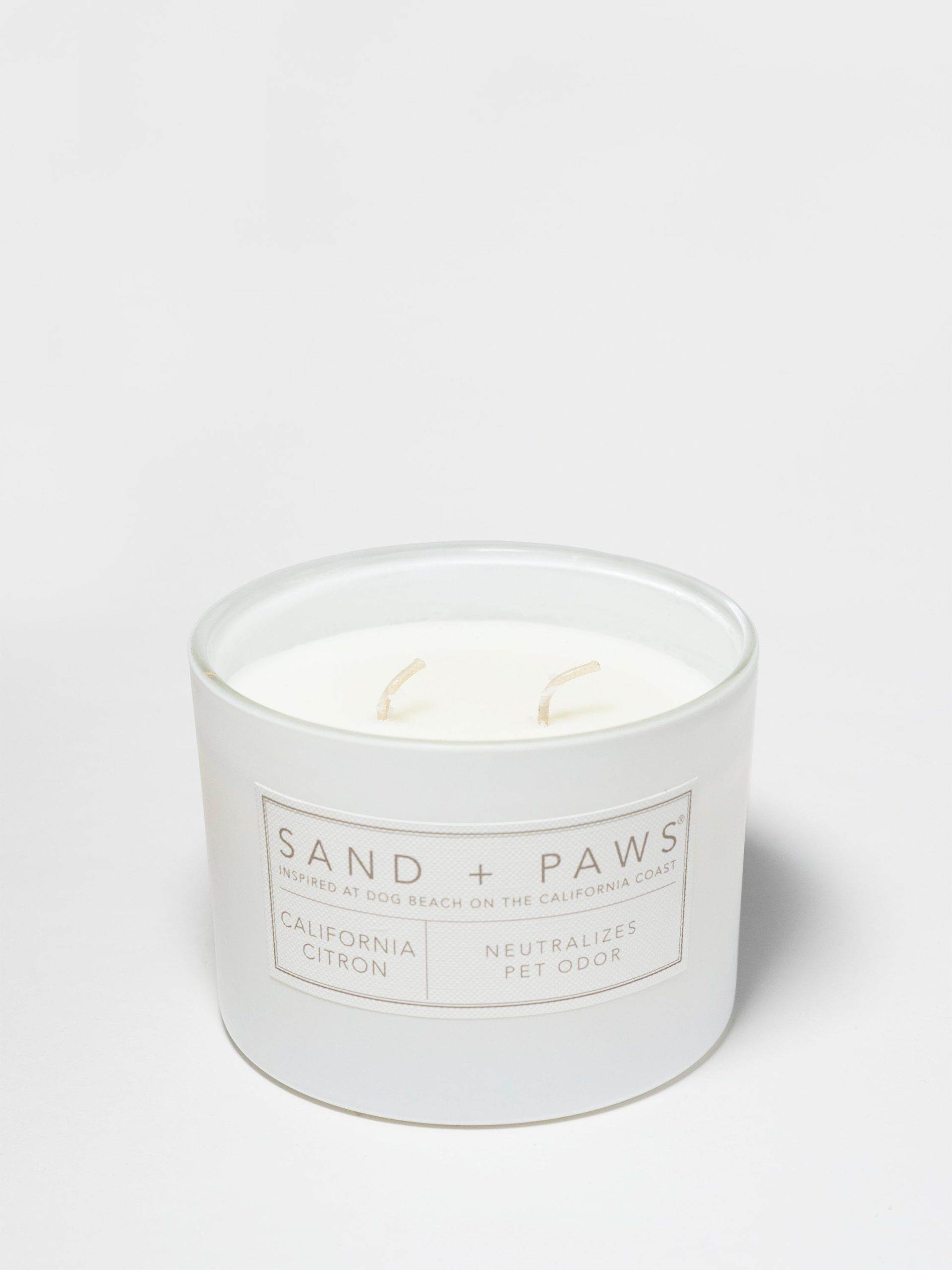 Sand Fog Sand + Paws California Citron 12 oz scented candle - Image 3