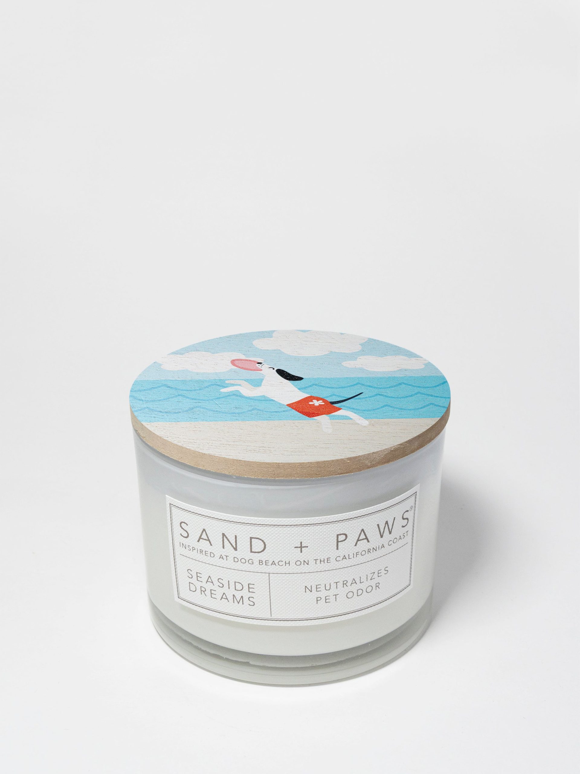 Sand Fog Sand + Paws Seaside Dreams 12 oz scented candle