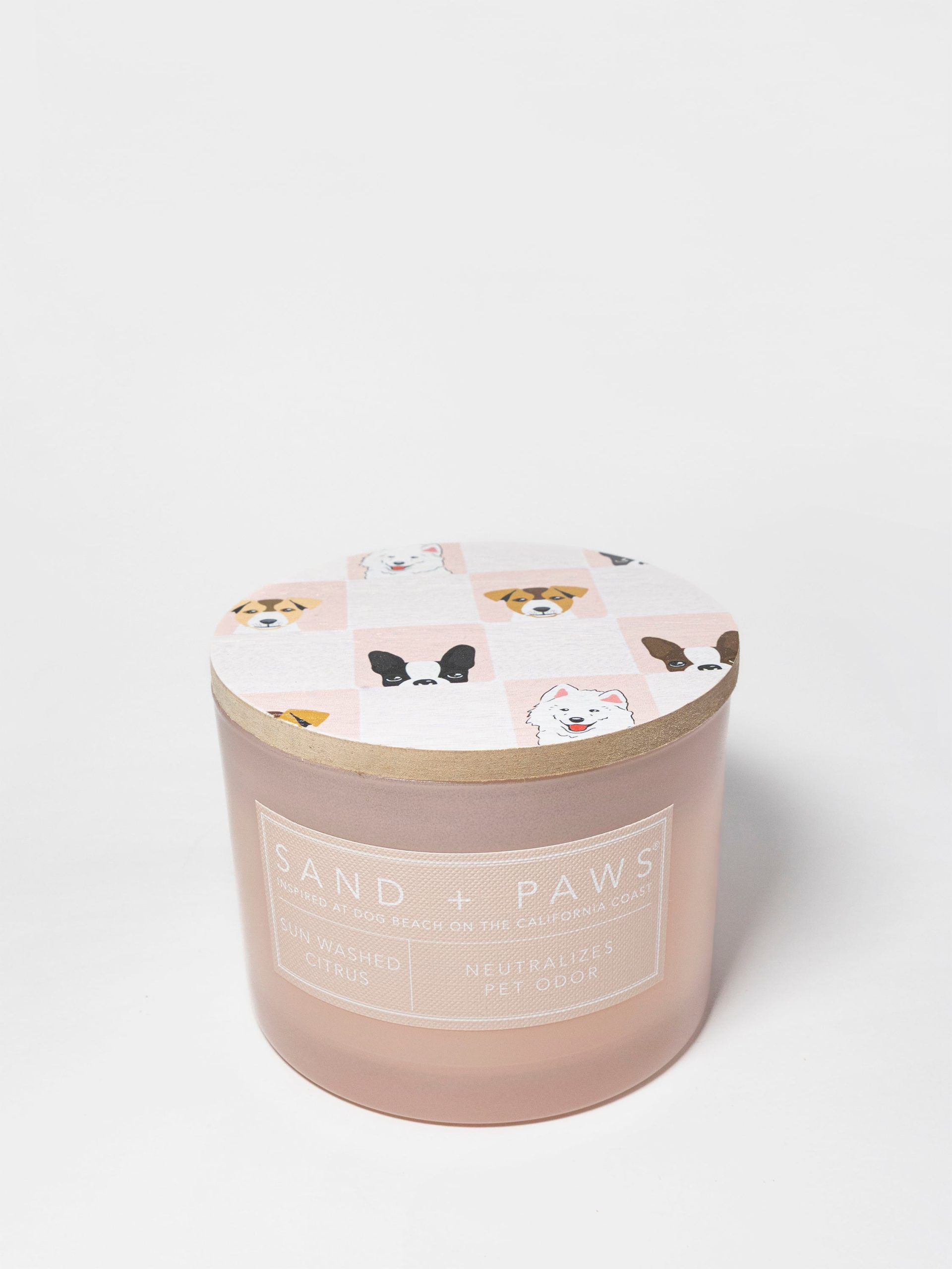 Sand Fog Sand + Paws Sun Washed Citrus 12 oz scented candle