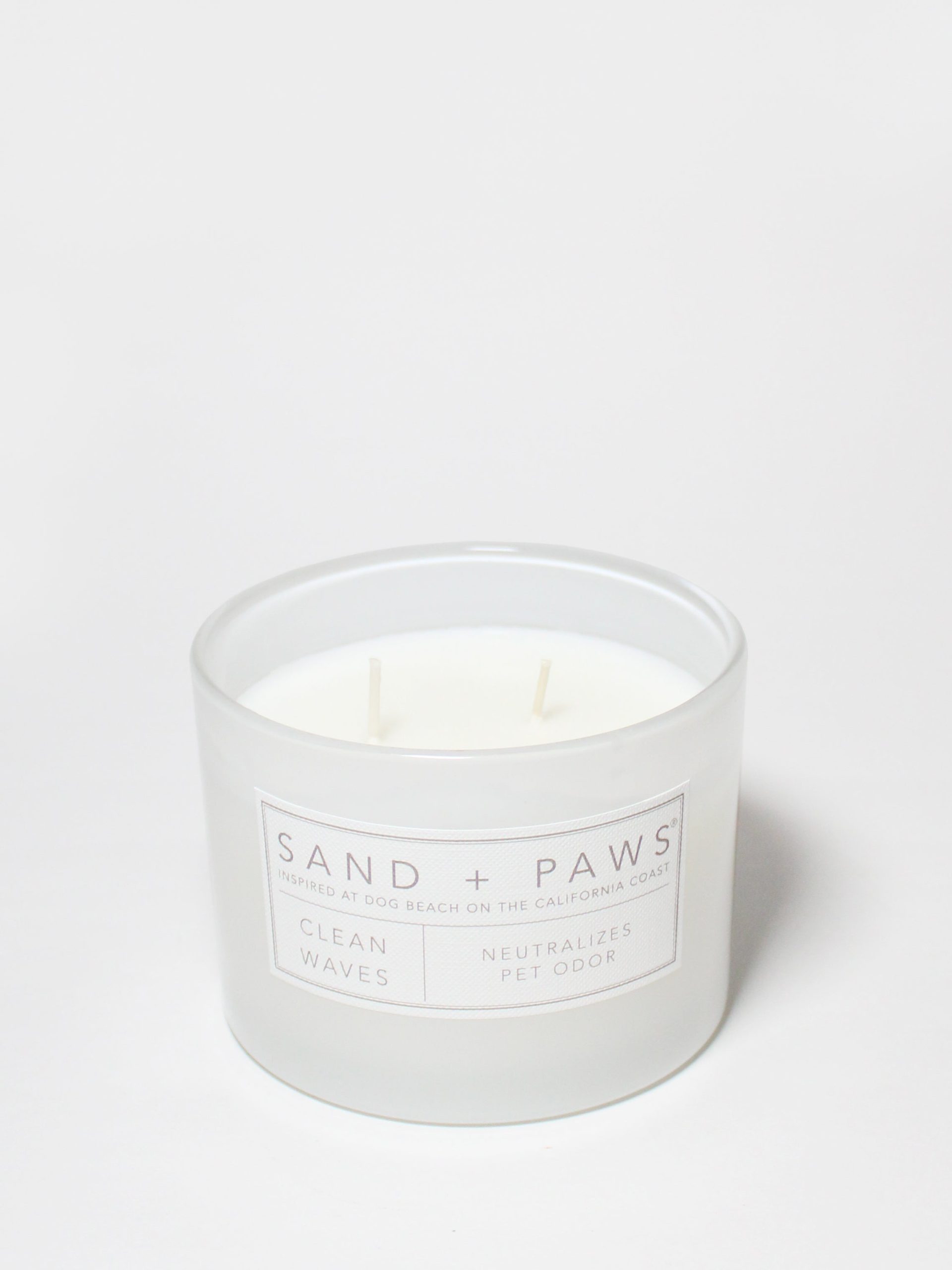 Sand Fog Sand + Paws Clean Waves 12 oz scented candle - Image 3