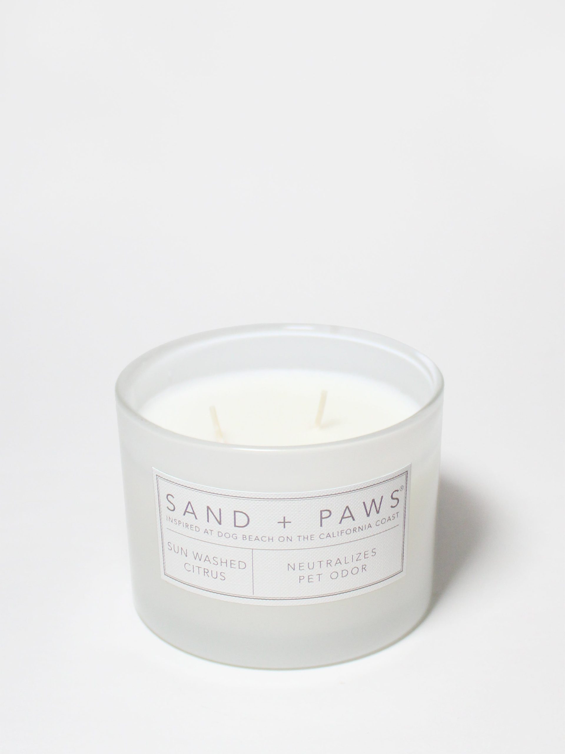 Sand Fog Sand + Paws Sun Washed Citrus 12 oz scented candle - Image 4