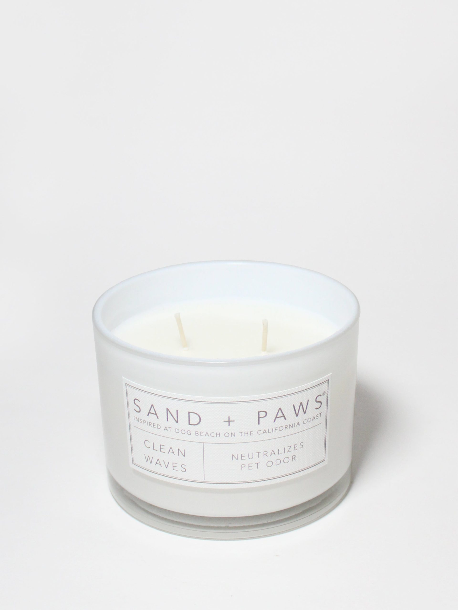 Sand Fog Sand + Paws Clean Waves 12 oz scented candle - Image 4