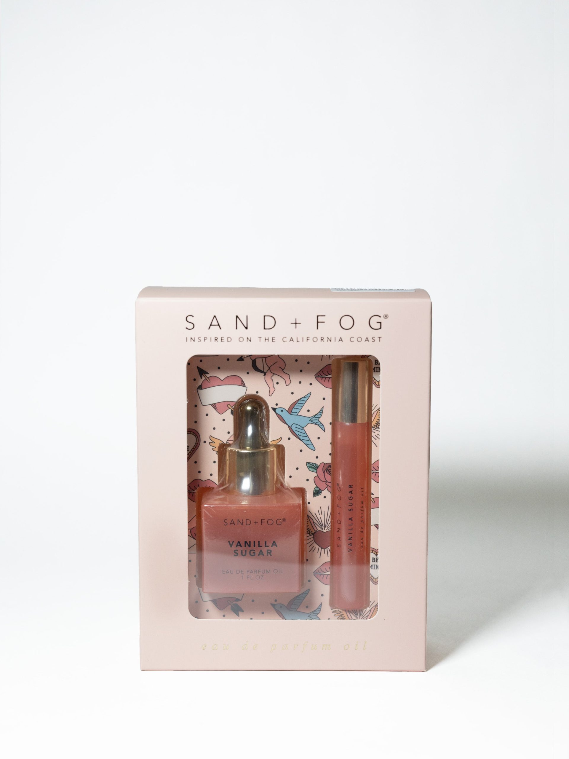 Sand Fog Perfume Oil Rollerball and Perfume Dropper Set - Vanilla Sugar