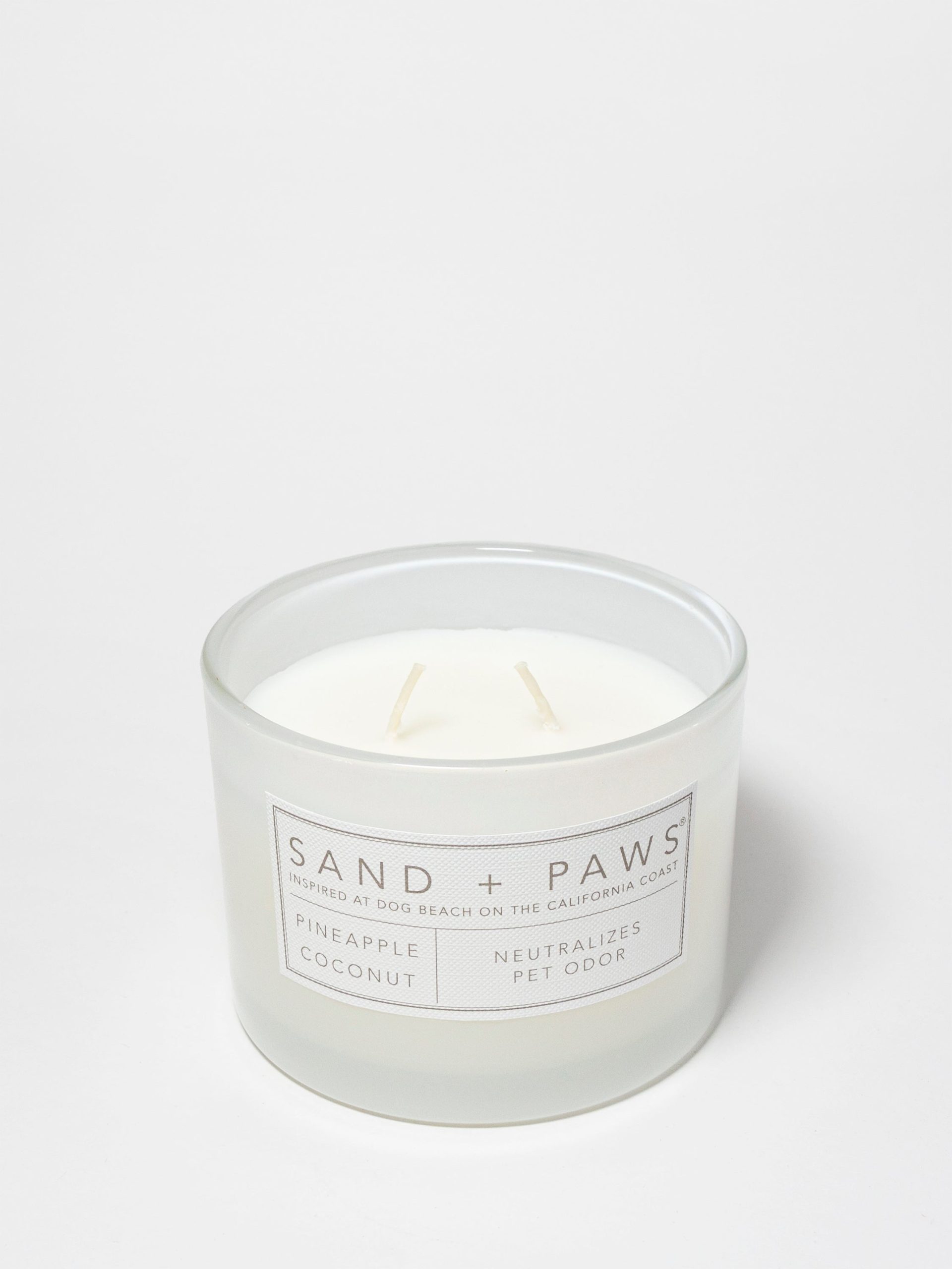 Sand Fog Sand + Paws Pineapple Coconut 12 oz scented candle - Image 4