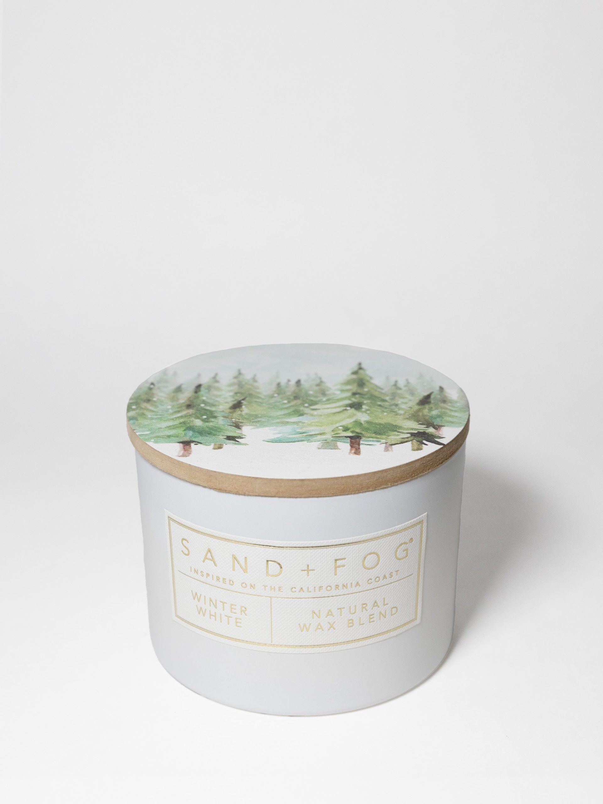 Sand Fog Winter White 12 oz scented candle